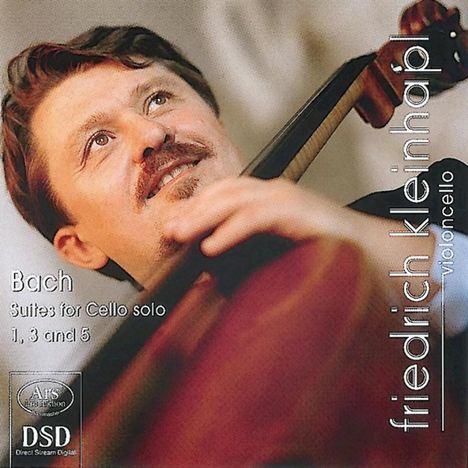 Johann Sebastian Bach (1685-1750): Cellosuiten BWV 1007,1009,1011, CD