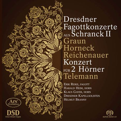 Dresdner Fagottkonzerte aus Schranck II, Super Audio CD