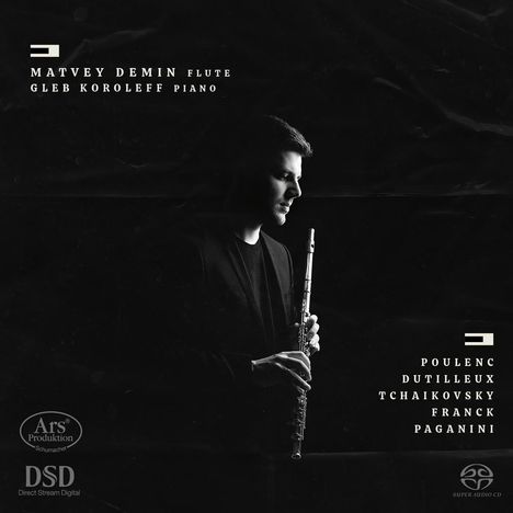 Matvey Demin &amp; Gleb Koroleff - Poulenc / Duttileux / Tschaikowsky / Franck / Paganini, Super Audio CD