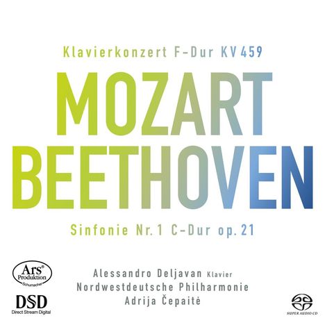Wolfgang Amadeus Mozart (1756-1791): Klavierkonzert Nr.19, Super Audio CD