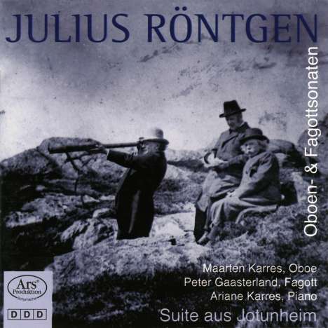 Julius Röntgen (1855-1932): Oboensonaten Nr.1 &amp; 2, CD
