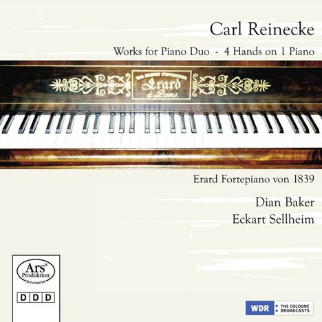 Carl Heinrich Reinecke (1824-1910): Werke für Klavier 4-händig, CD