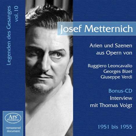 Legenden des Gesanges Vol.10 - Josef Metternich, CD