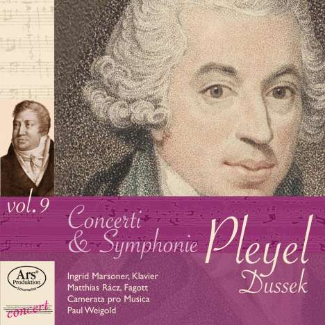 Ignaz Pleyel (1757-1831): Symphonie C-Dur (B.131) (Originalfassung), CD
