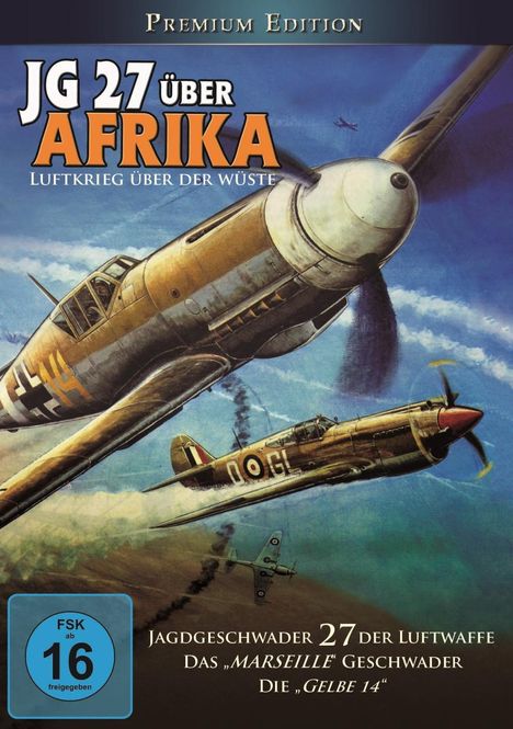 JG 27 über Afrika - Luftkrieg über der Wüste, DVD