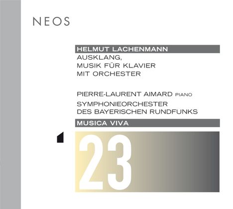 Helmut Lachenmann (geb. 1935): Ausklang - Musik für Klavier &amp; Orchester, Super Audio CD