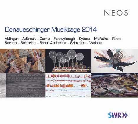 Donaueschinger Musiktage 2014, 3 Super Audio CDs und 1 DVD