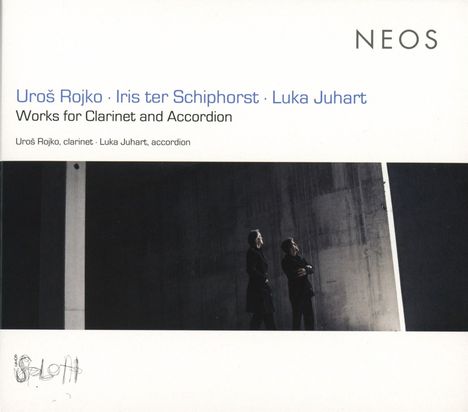 Uros Rojko &amp; Luka Juhart - Werke für Klarinette &amp; Akkordeon, CD