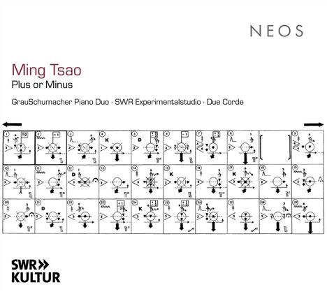 Ming Tsao (geb. 1966): Plus Minus für 2 Klaviere & Elektronik, CD
