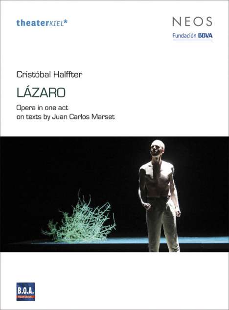 Cristobal Halffter (1930-2021): Lazaro (Oper in 1 Akt), DVD