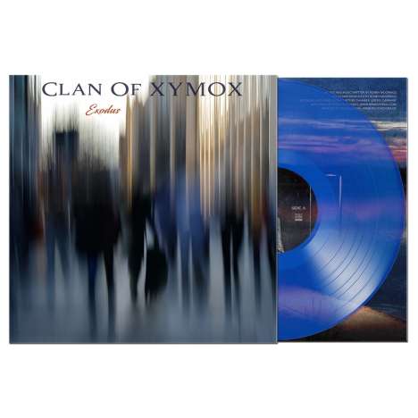 Xymox (Clan Of Xymox): Exodus (Translucent Blue Vinyl), LP