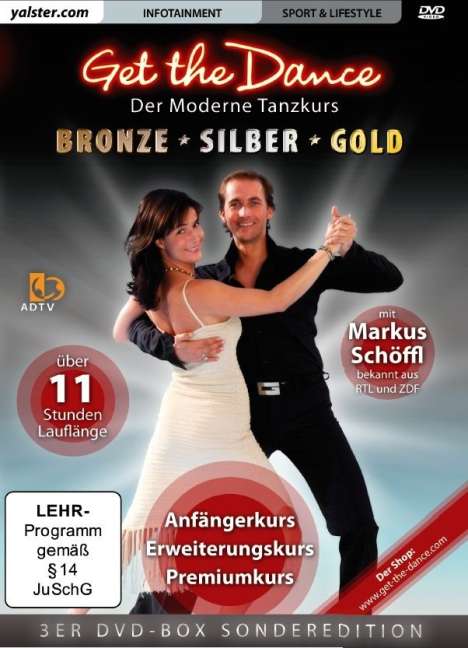 Get the Dance - Bronze, Silber, Gold, 3 DVDs