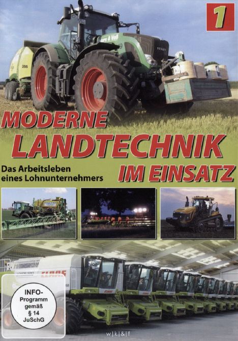 Moderne Landtechnik im Einsatz, DVD