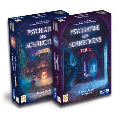 Martin N. Andersen: Psychiatrie des Schreckens - Teil 1 + Teil 2, Spiele