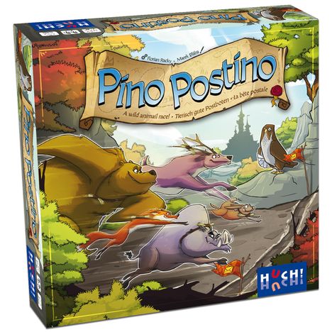 Florian Racky: Pino Postino, Spiele