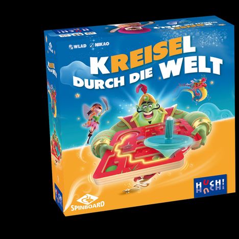 Wladimir Watine: Kreisel durch die Welt, Spiele