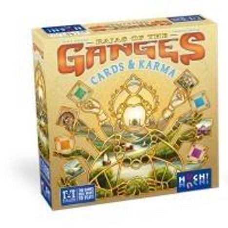 Inka Brand: Rajas of the Ganges - Cards &amp; Karma, Spiele