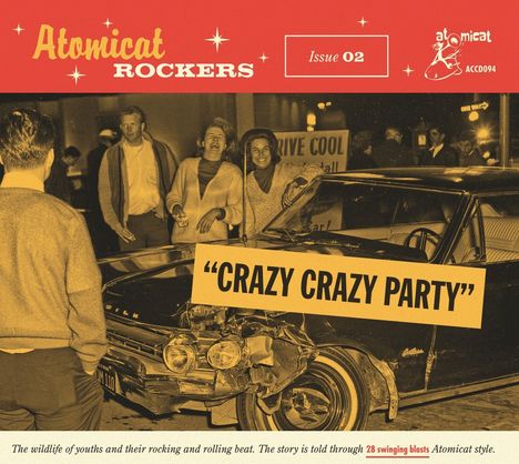 Atomicat Rockers Vol.2, CD