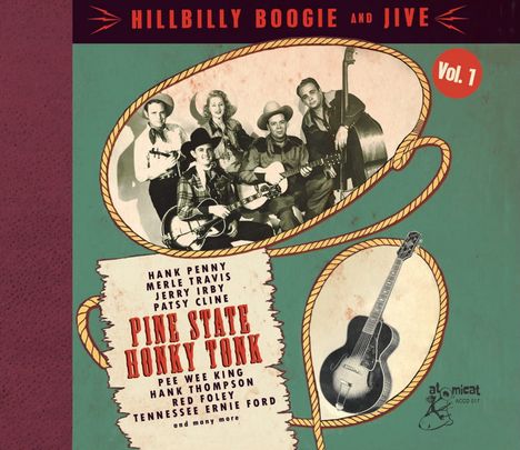 Hillbilly Boogie And Jive: Pine State Honky Tonk (Vol.1), CD