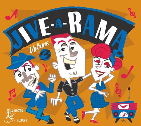 Jive-A-Rama Vol.3, CD