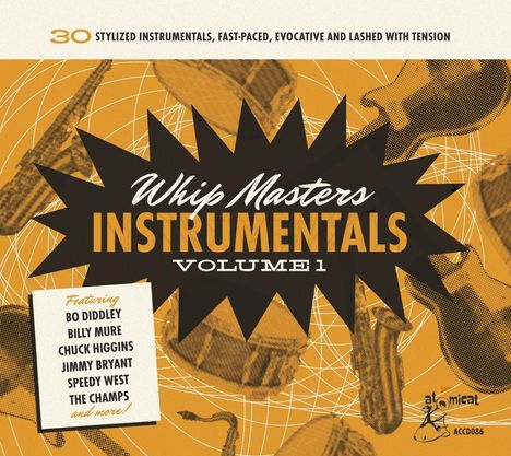 Whip Masters Instrumental Vol.1, CD