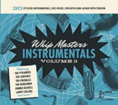 Whip Masters Instrumental Volume 3, CD