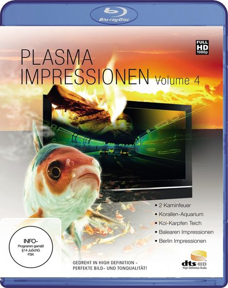 Plasma Impressionen HD Vol.4 (Blu-ray), Blu-ray Disc