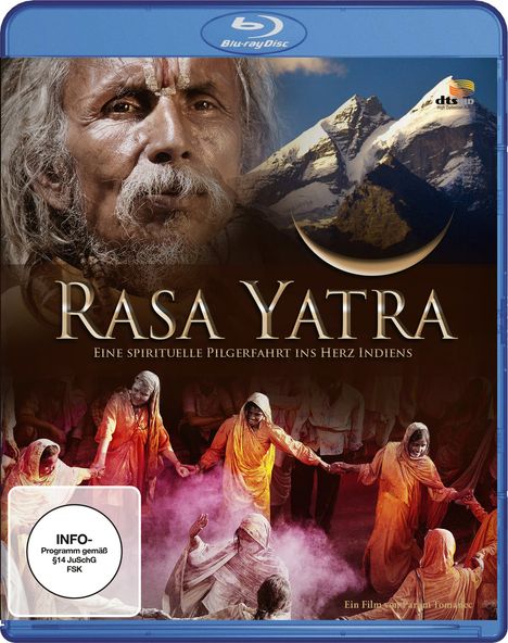 Rasa Yatra - Eine spirituelle Reise ins Herz Indiens (Blu-ray), Blu-ray Disc