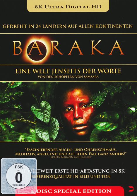 Baraka  (Special Edition) (8K Mastered), 2 DVDs