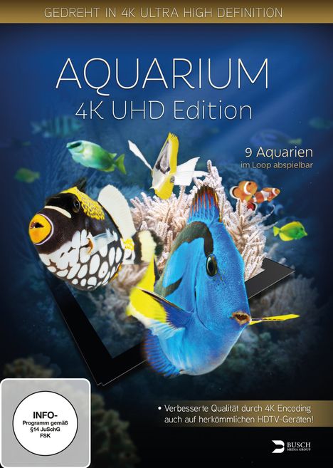 Aquarium 4K UHD Edition, DVD