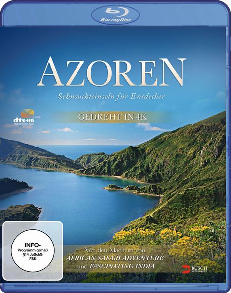 Azoren - Sehnsuchtsinseln für Entdecker (Blu-ray), Blu-ray Disc