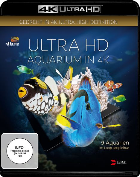 Aquarium in 4K (Ultra HD Blu-ray), Ultra HD Blu-ray