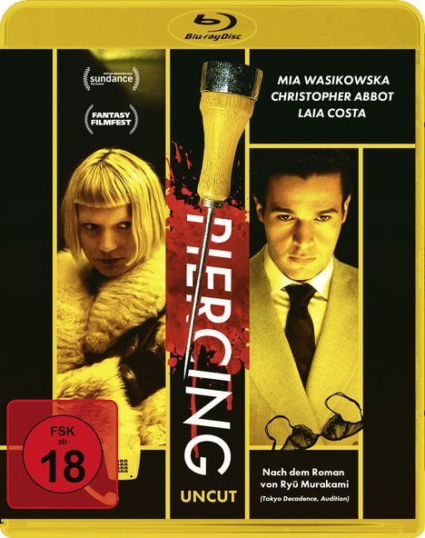 Piercing (Blu-ray), Blu-ray Disc