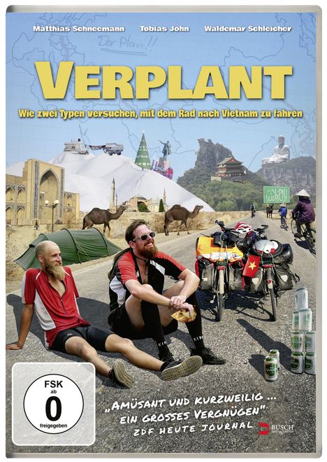 Verplant - Wie zwei Typen versuchen, mit dem Rad nach Vietnam zu fahren, DVD