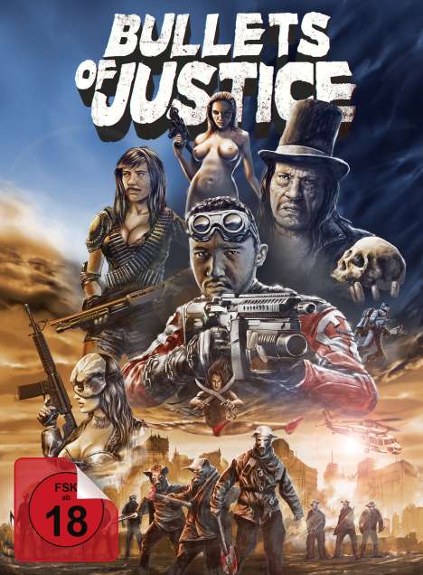 Bullets of Justice (Blu-ray &amp; DVD im Mediabook), 1 Blu-ray Disc und 1 DVD