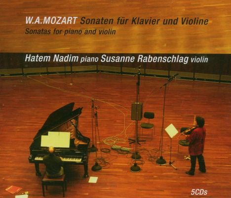 Wolfgang Amadeus Mozart (1756-1791): Sämtliche Sonaten für Violine &amp; Klavier, 5 CDs