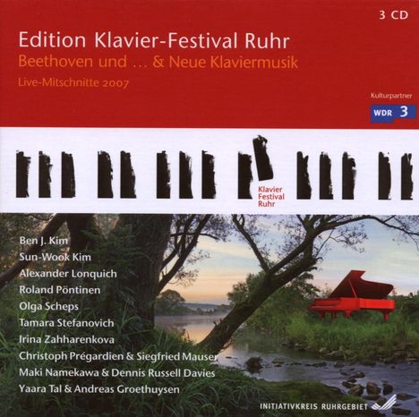 Edition Klavier-Festival Ruhr Vol.17 - Beethoven und ... &amp; Neue Klaviermusik, 3 CDs