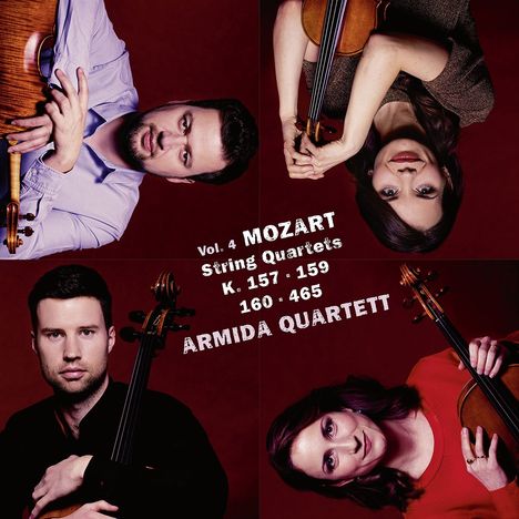 Wolfgang Amadeus Mozart (1756-1791): Streichquartette Nr.4,6,7,19, CD