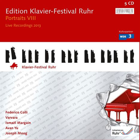 Edition Klavier-Festival Ruhr Vol.32 - Portraits VIII 2013, 5 CDs