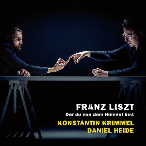 Franz Liszt (1811-1886): Lieder - "Der du von dem Himmel bist", CD