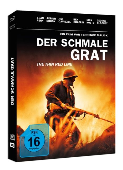 Der Schmale Grat (1998) (Blu-ray im Mediabook), Blu-ray Disc
