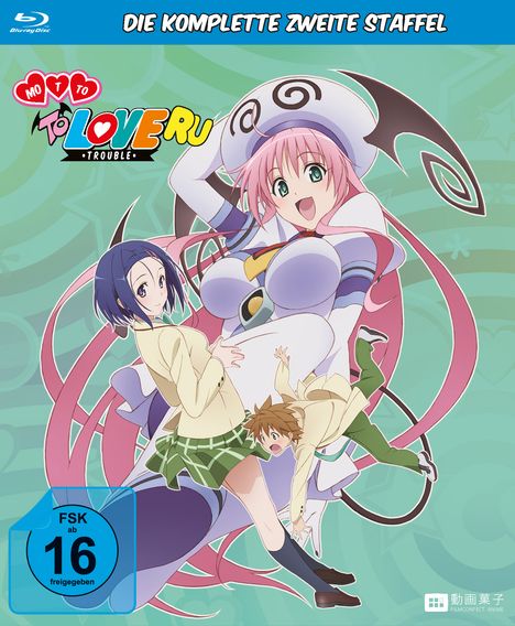 Motto To Love Ru: Trouble Staffel 2 (Gesamtausgabe) (Blu-ray), 3 Blu-ray Discs