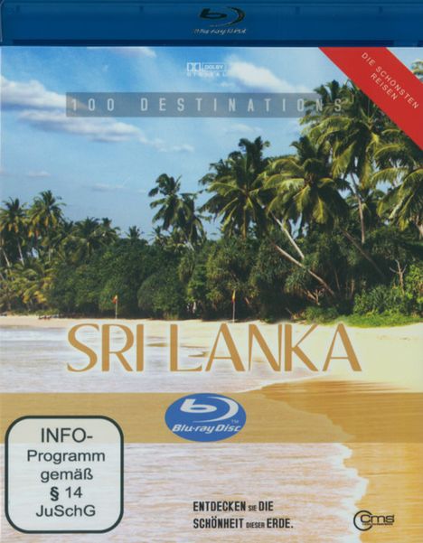 100 Destinations: Sri Lanka (Blu-ray), Blu-ray Disc