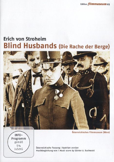 Blind Husbands, DVD