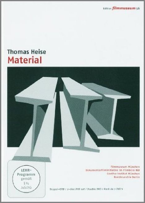 Material, 2 DVDs