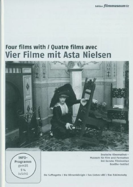 Vier Filme mit Asta Nielsen (Edition Filmmuseum 67), 2 DVDs