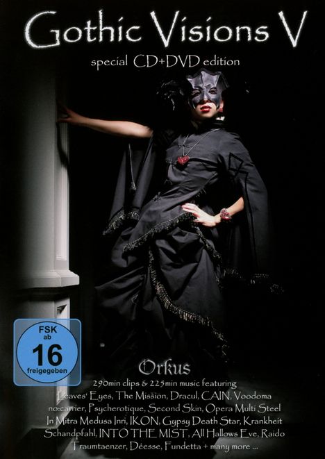Gothic Visions V (Special Edition) (CD + DVD), 1 CD und 1 DVD