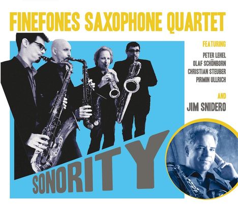 Finefones Saxophone Quartet: Sonority, CD