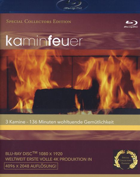 Kaminfeuer (Blu-ray), Blu-ray Disc