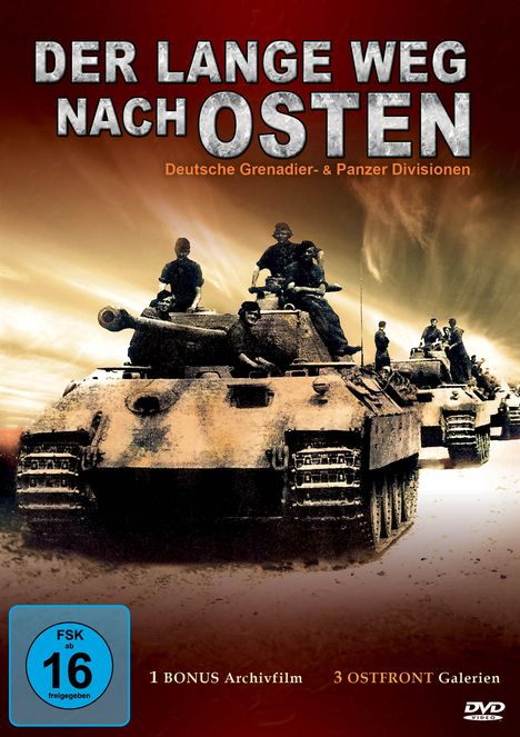 Krieg: Der lange Weg nach Osten - Grenadier & Panzer, DVD
